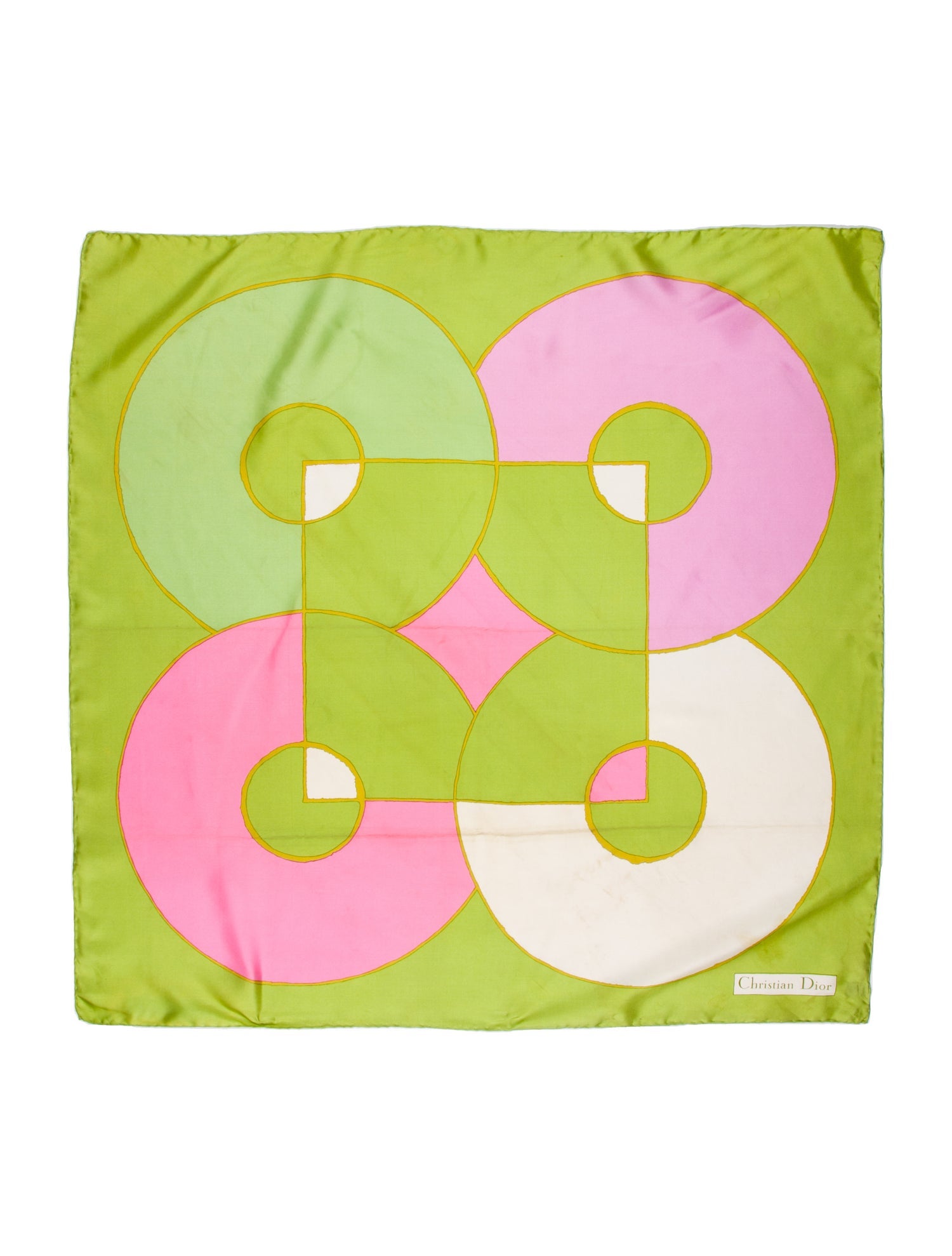 Christian Dior Silk Vintage Scarf