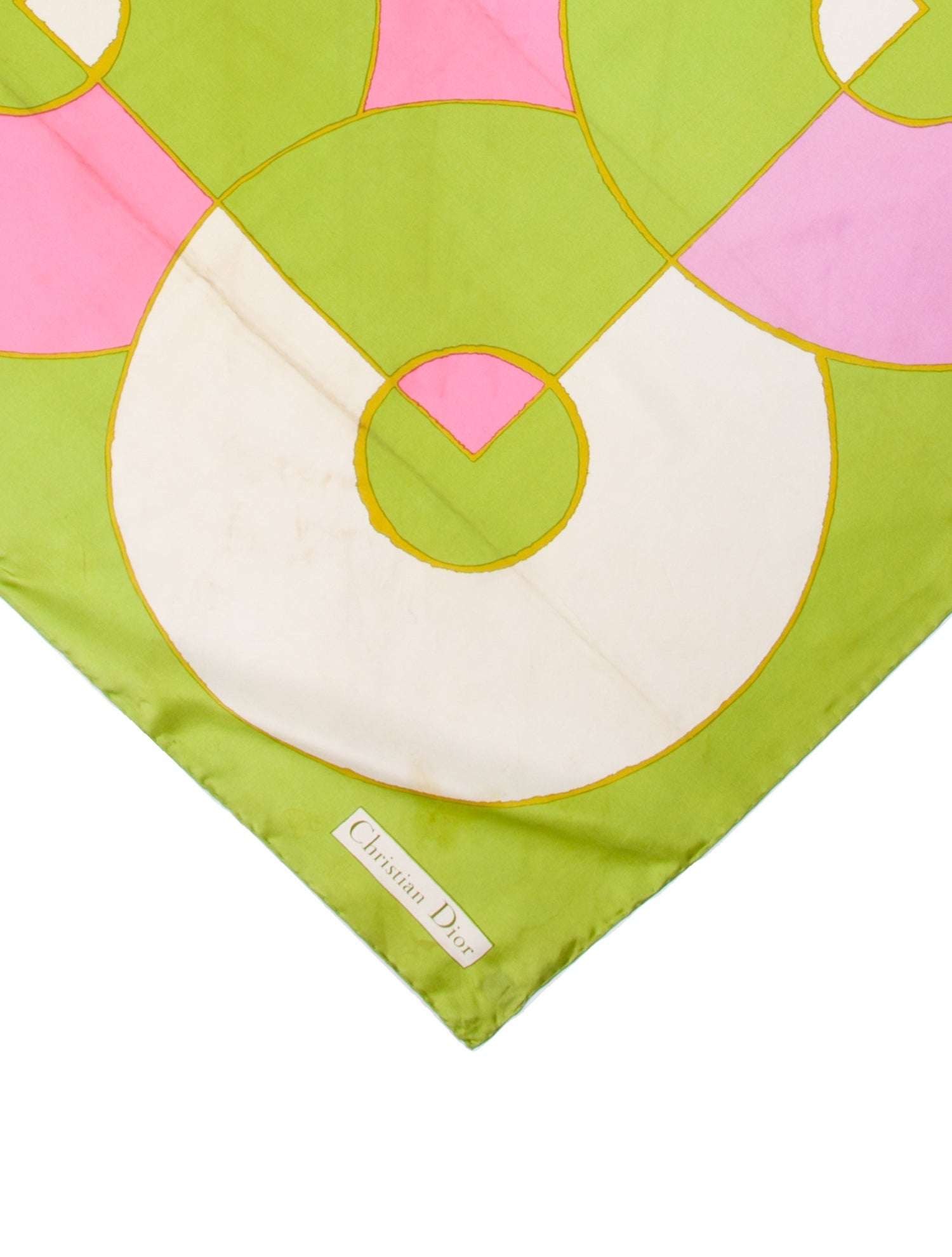 Christian Dior Silk Vintage Scarf