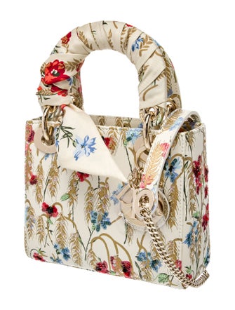 Christian Dior Leather Lady Dior Mini