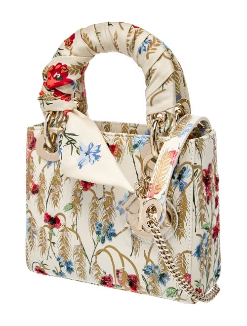 Christian Dior Leather Lady Dior Mini