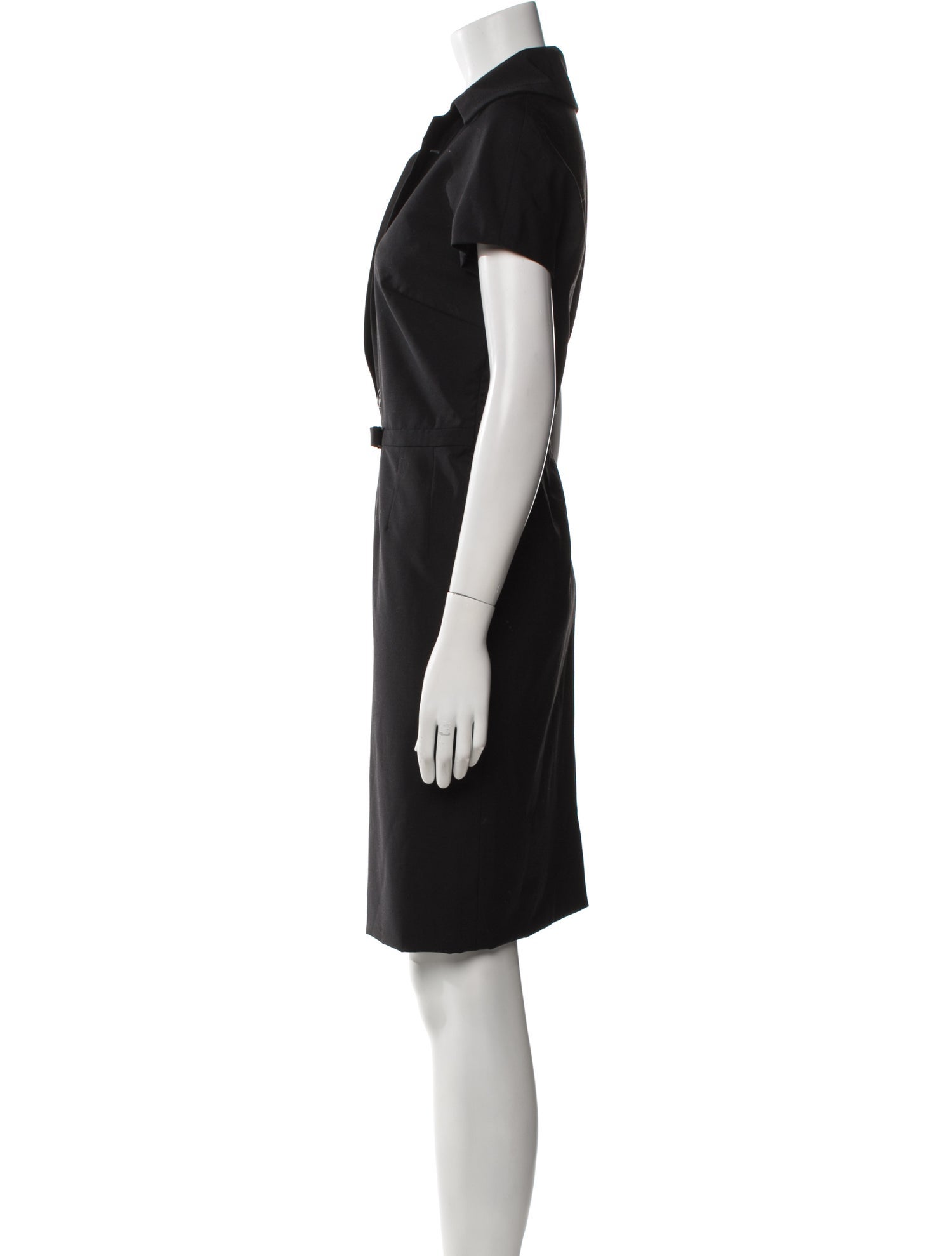 Christian Dior Wool Knee-Length Dress