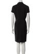 Christian Dior Wool Knee-Length Dress