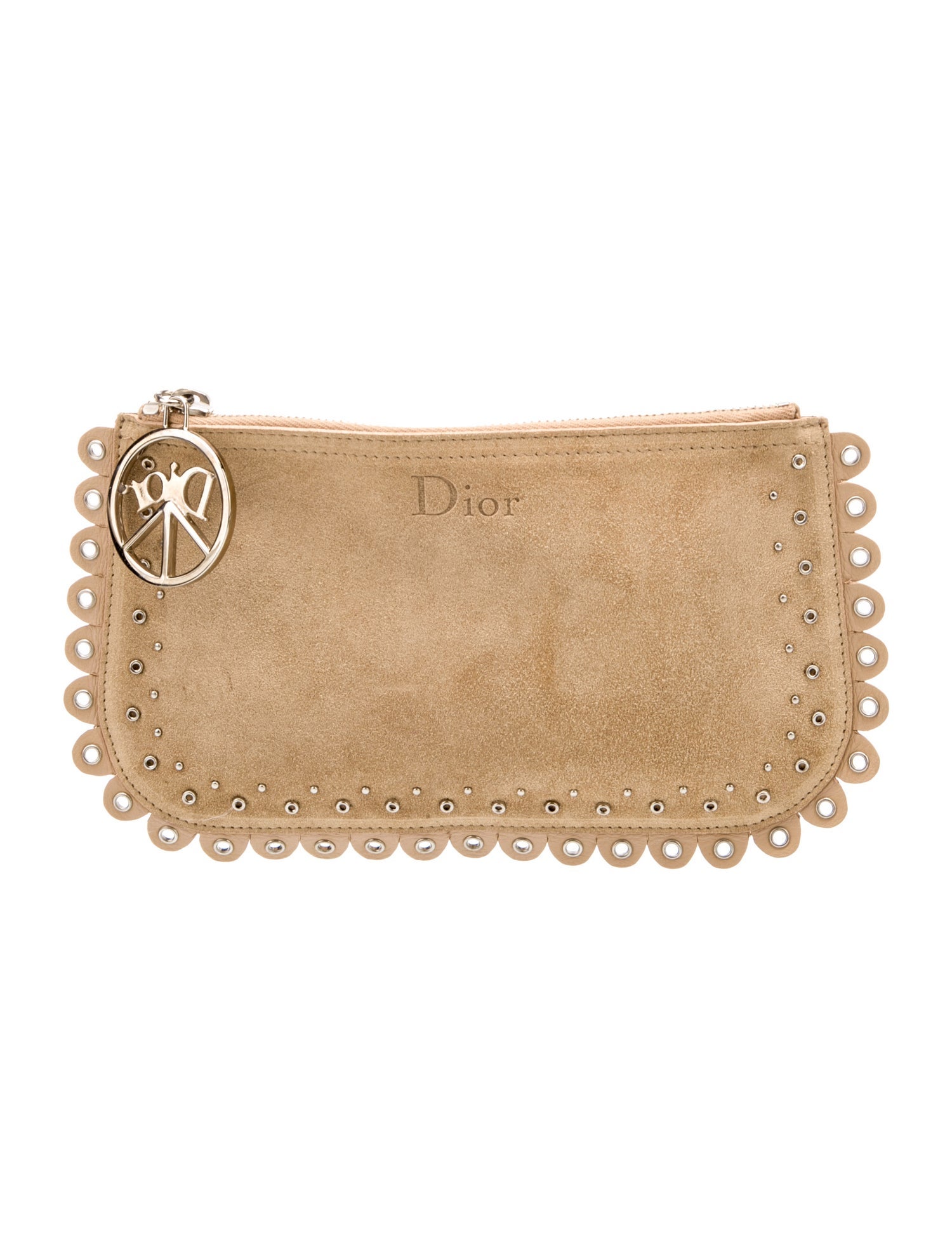 Christian Dior Suede Clutch Vintage
