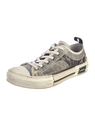 DIOR MEN Oblique Jacquard PVC Sneakers