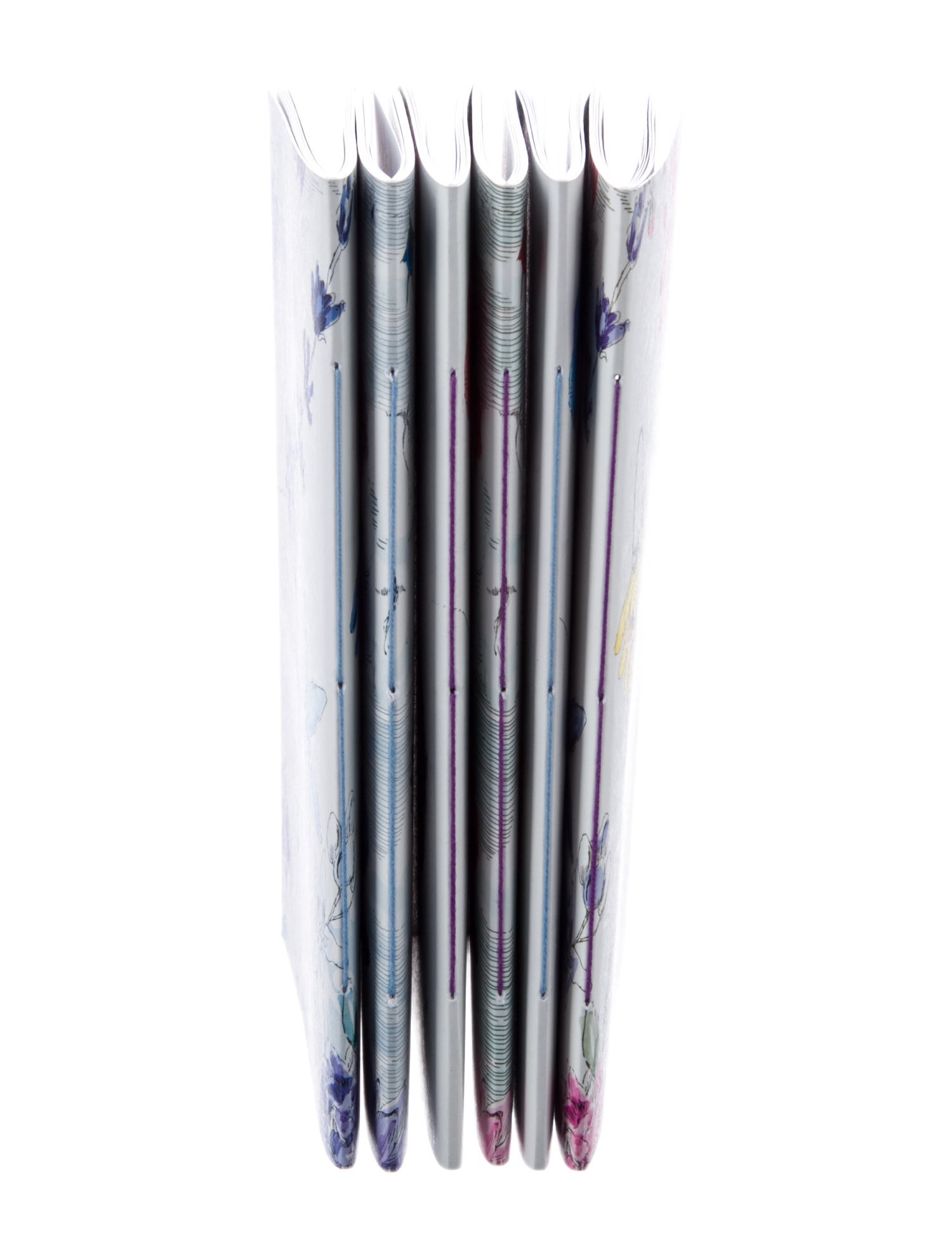 Christian Dior Set Of 6 Notebooks