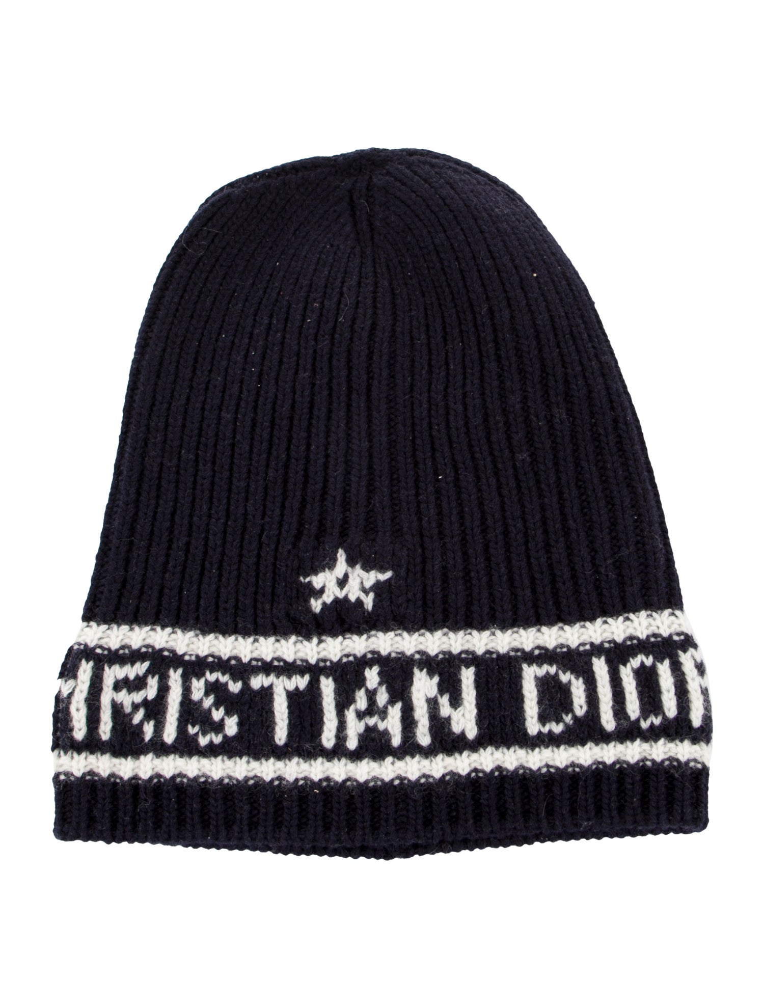 Christian Dior Christian Dior Homme Knitted Beanie