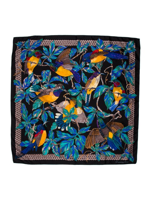 Christian Dior Silk Printed Scarf