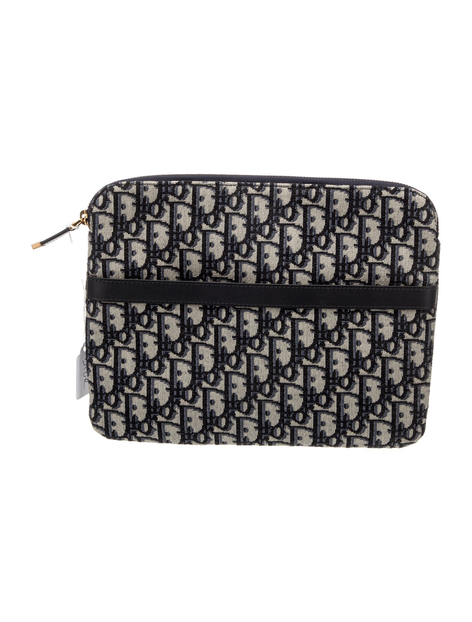 Christian Dior Oblique Jacquard Travel Kit w/ Tags