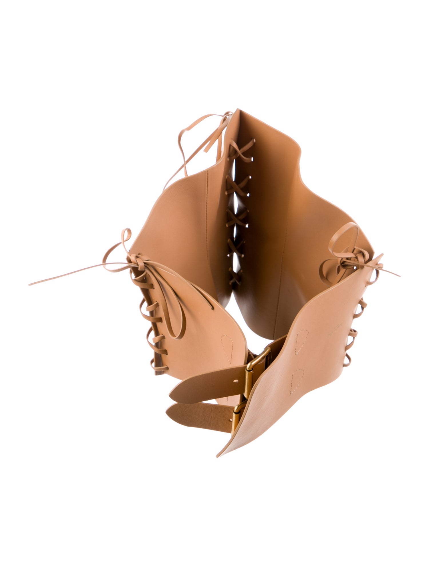 Christian Dior Wide Leather Waist Belt w/ Tags