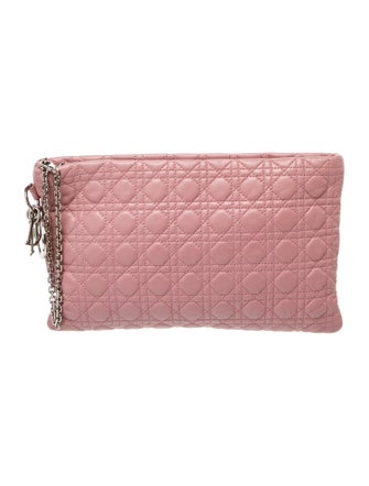 Christian Dior Leather Clutch