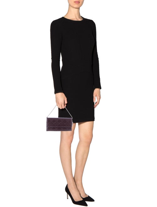 Christian Dior Lady Dior Cannage Wallet On Chain