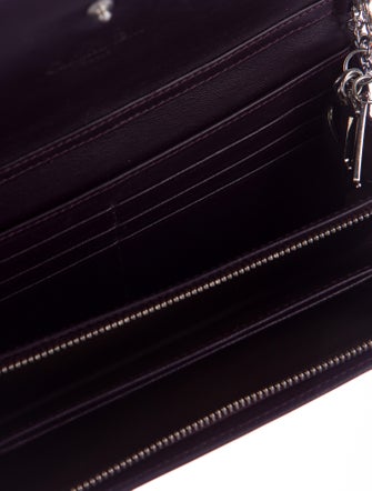 Christian Dior Lady Dior Cannage Wallet On Chain