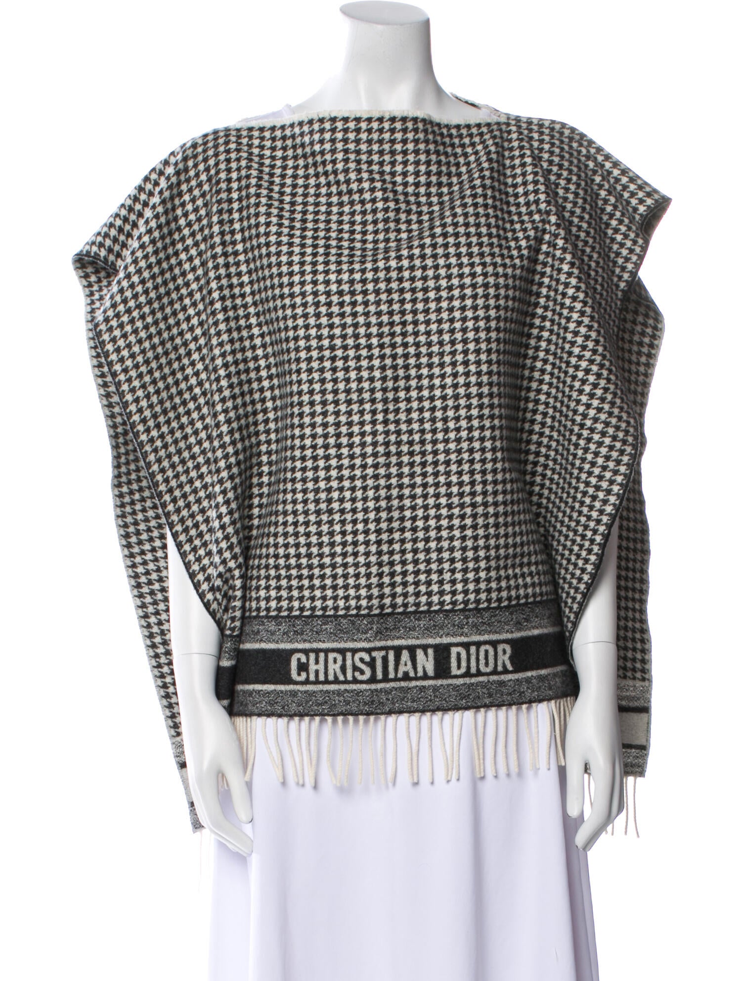 Christian Dior Cashmere Printed Shawl