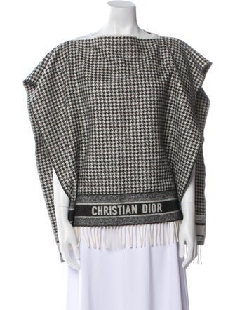Christian Dior Cashmere Printed Shawl