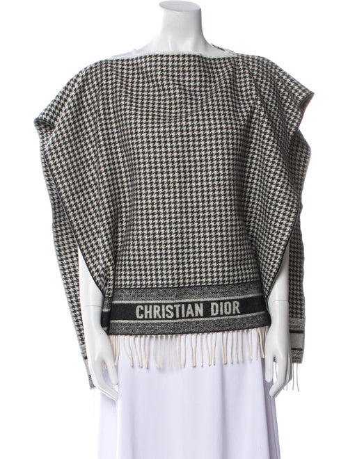 Christian Dior Cashmere Printed Shawl