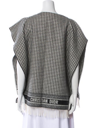 Christian Dior Cashmere Printed Shawl