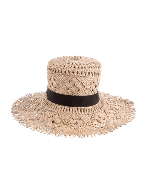 Christian Dior Cruise 2024 Straw Fedora