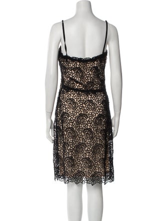 Christian Dior Lace Knee-Length Dress