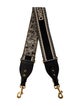 Christian Dior Canvas Embroidered Shoulder Strap