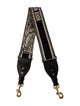 Christian Dior Canvas Embroidered Shoulder Strap