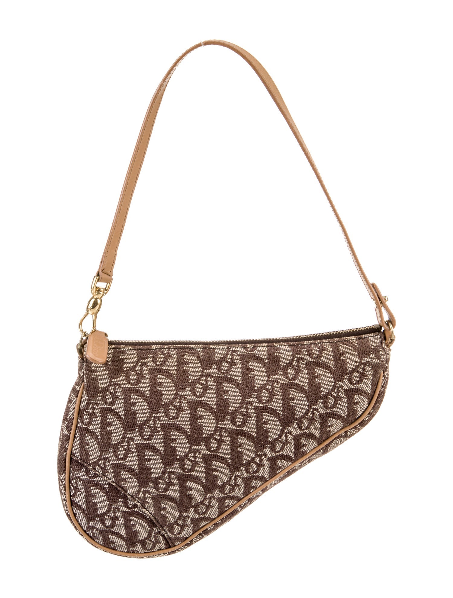 Christian Dior Diorissimo Saddle Pochette