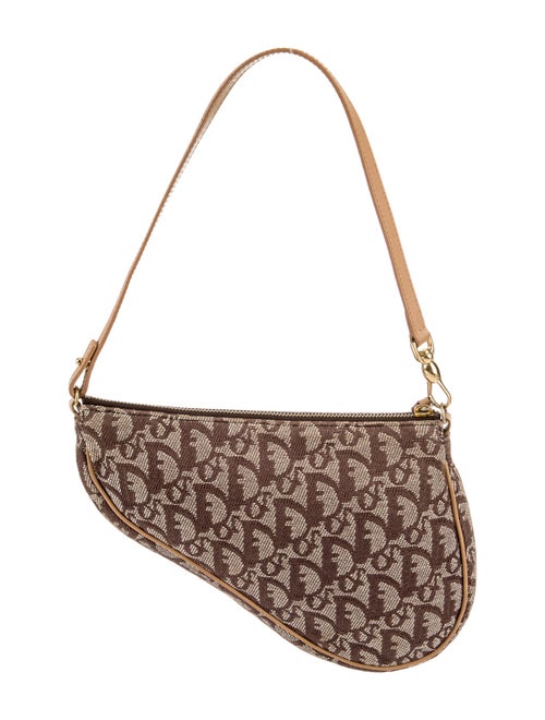 Christian Dior Diorissimo Saddle Pochette
