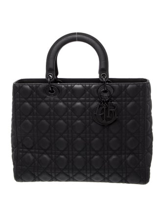 Christian Dior Cannage Lady Dior Large