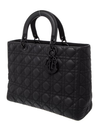 Christian Dior Cannage Lady Dior Large