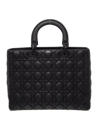 Christian Dior Cannage Lady Dior Large