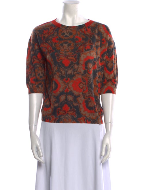 Christian Dior Wool Printed Sweater
