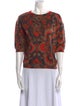 Christian Dior Wool Printed Sweater