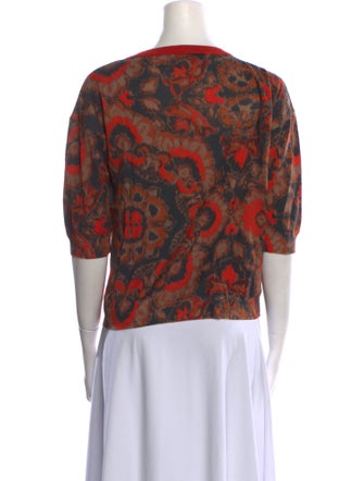 Christian Dior Wool Printed Sweater