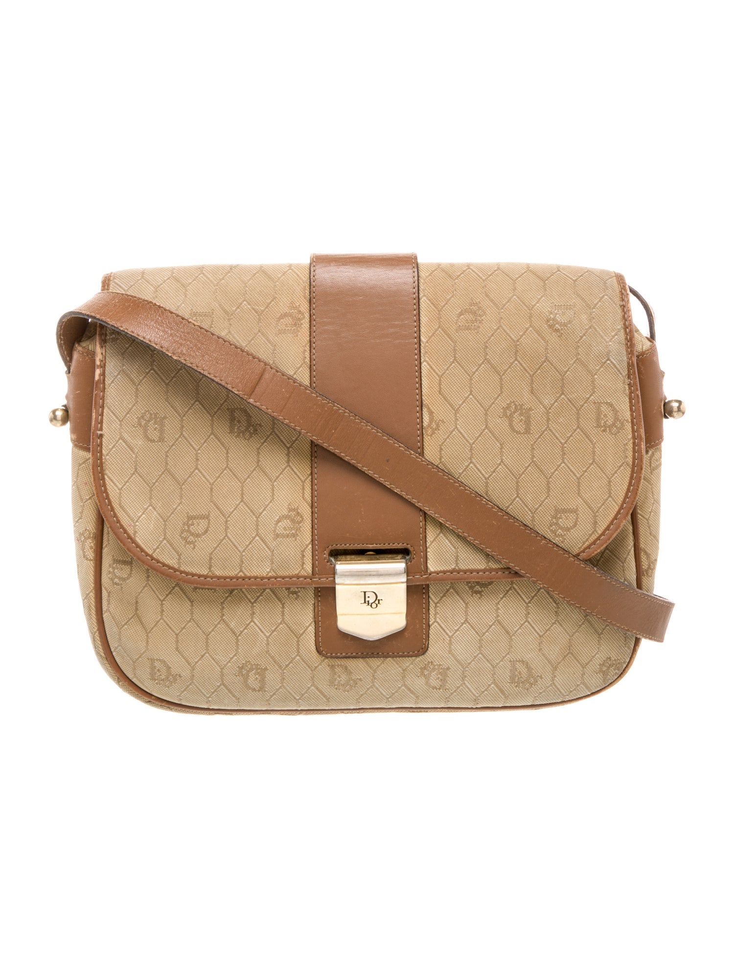 Christian Dior Canvas Crossbody Bag