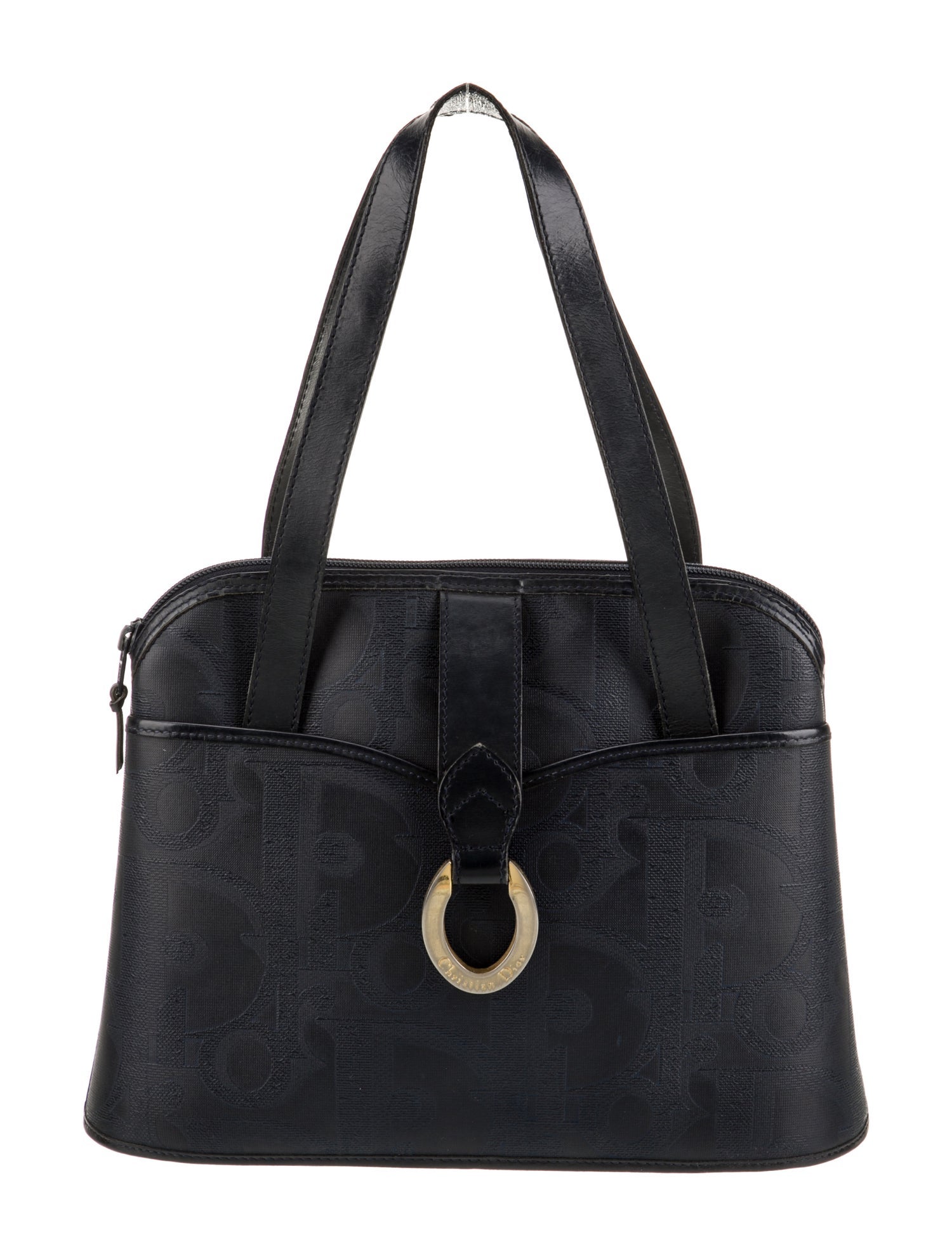 Christian Dior Leather Shoulder Bag Vintage