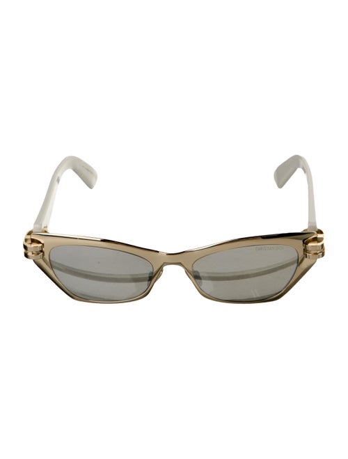 Christian Dior Cat-Eye Mirrored Sunglasses
