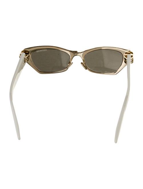 Christian Dior Cat-Eye Mirrored Sunglasses