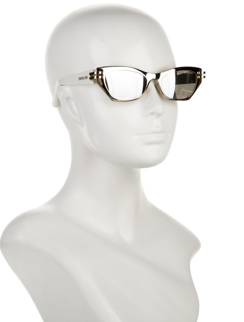 Christian Dior Cat-Eye Mirrored Sunglasses