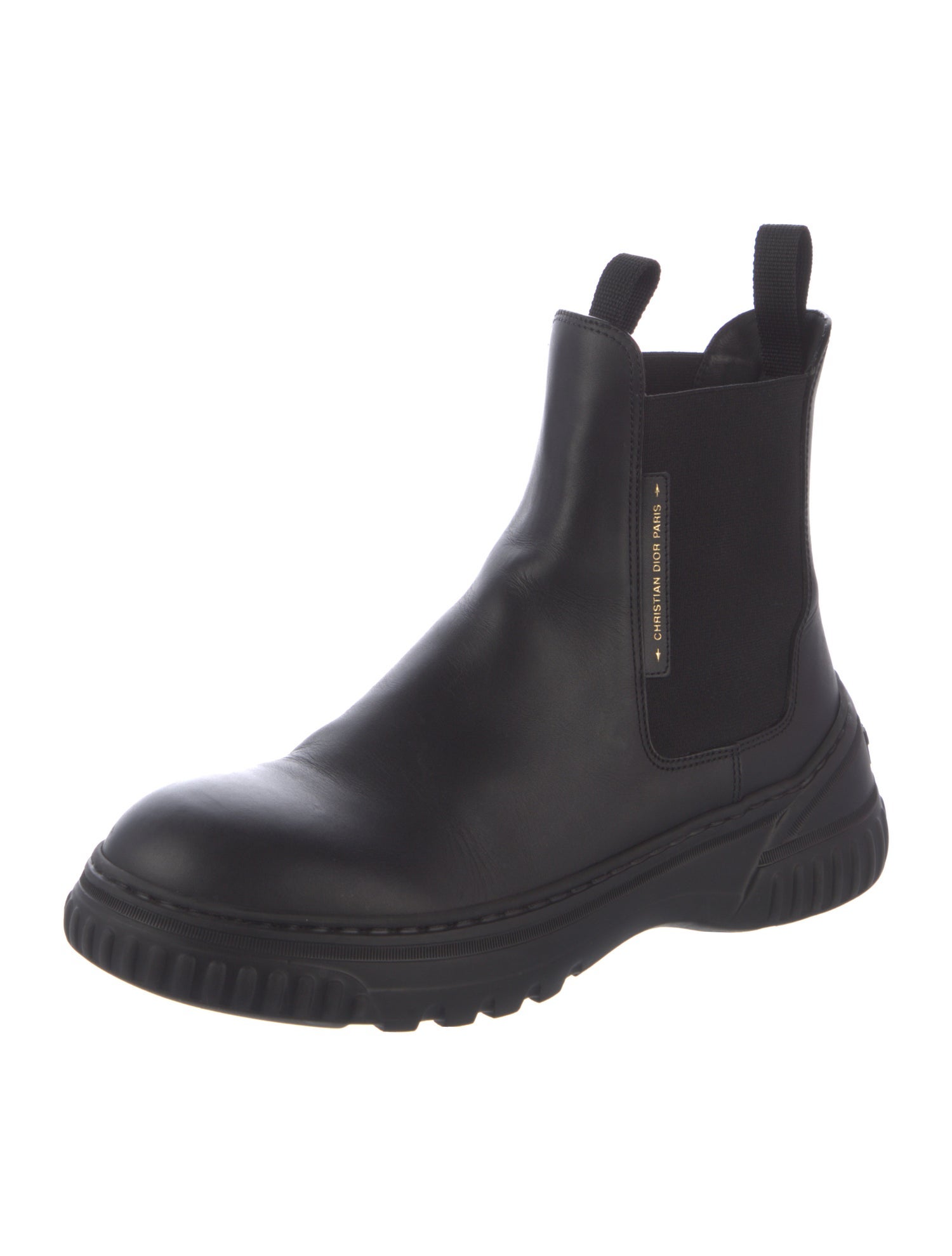 Christian Dior Leather Chelsea Boots