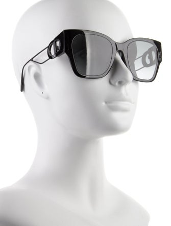 Christian Dior Square Gradient Sunglasses