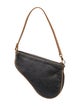 Christian Dior Denim Saddle Pochette