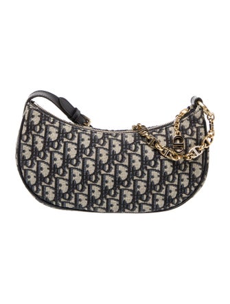 Christian Dior Oblique Jacquard Oblique CD Lounge Bag 2023