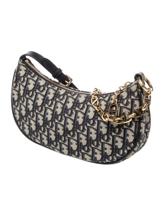 Christian Dior Oblique Jacquard Oblique CD Lounge Bag 2023