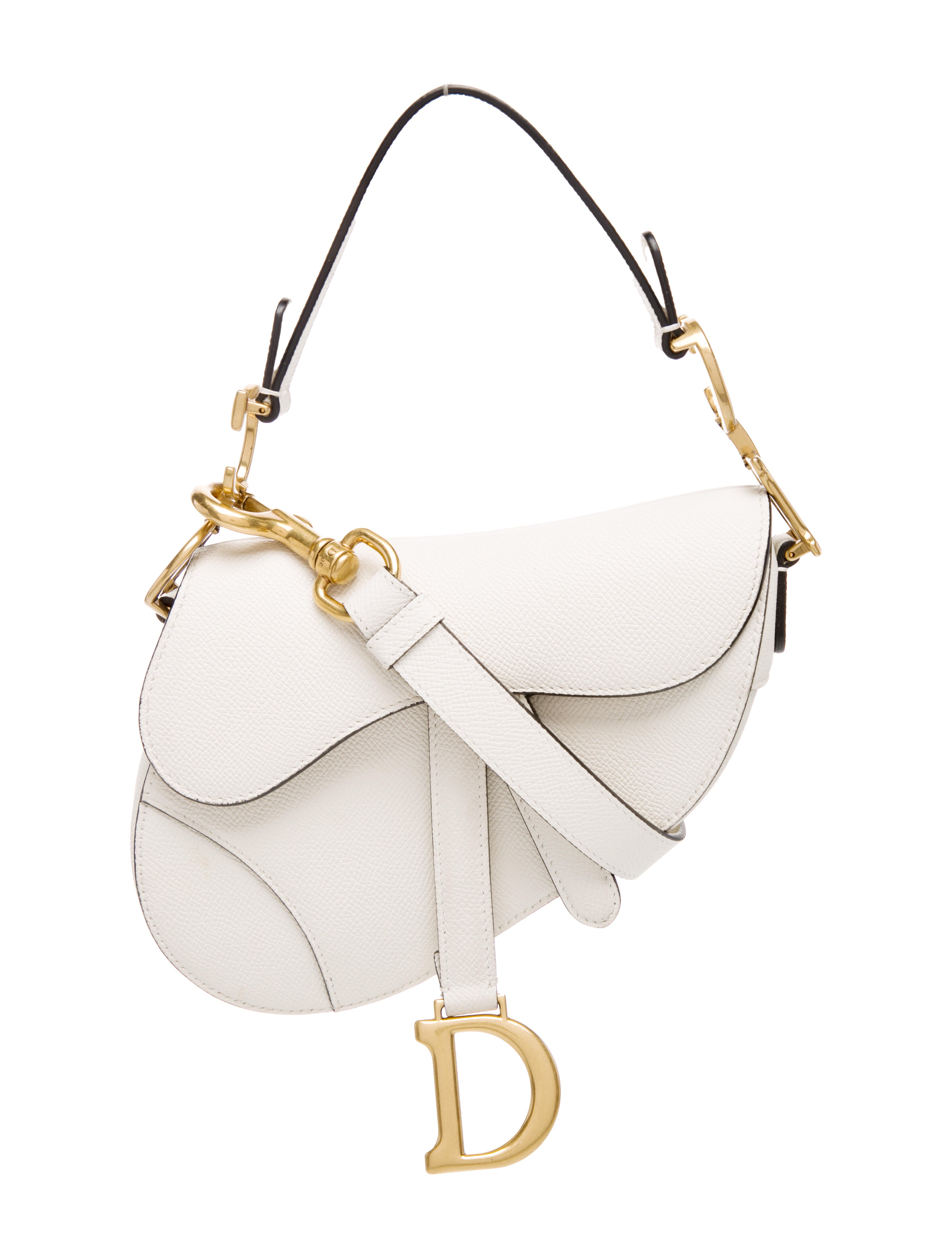 Christian Dior Leather Saddle Mini 2023