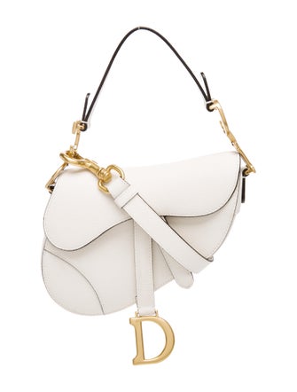 Christian Dior Leather Saddle Mini 2023