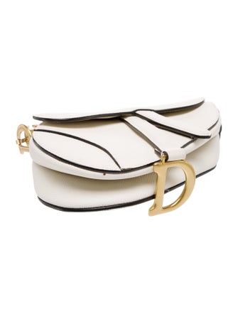 Christian Dior Leather Saddle Mini 2023