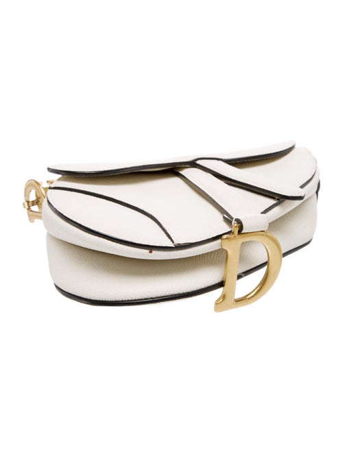 Christian Dior Leather Saddle Mini 2023