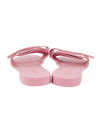 Christian Dior Grosgrain Trim Slides