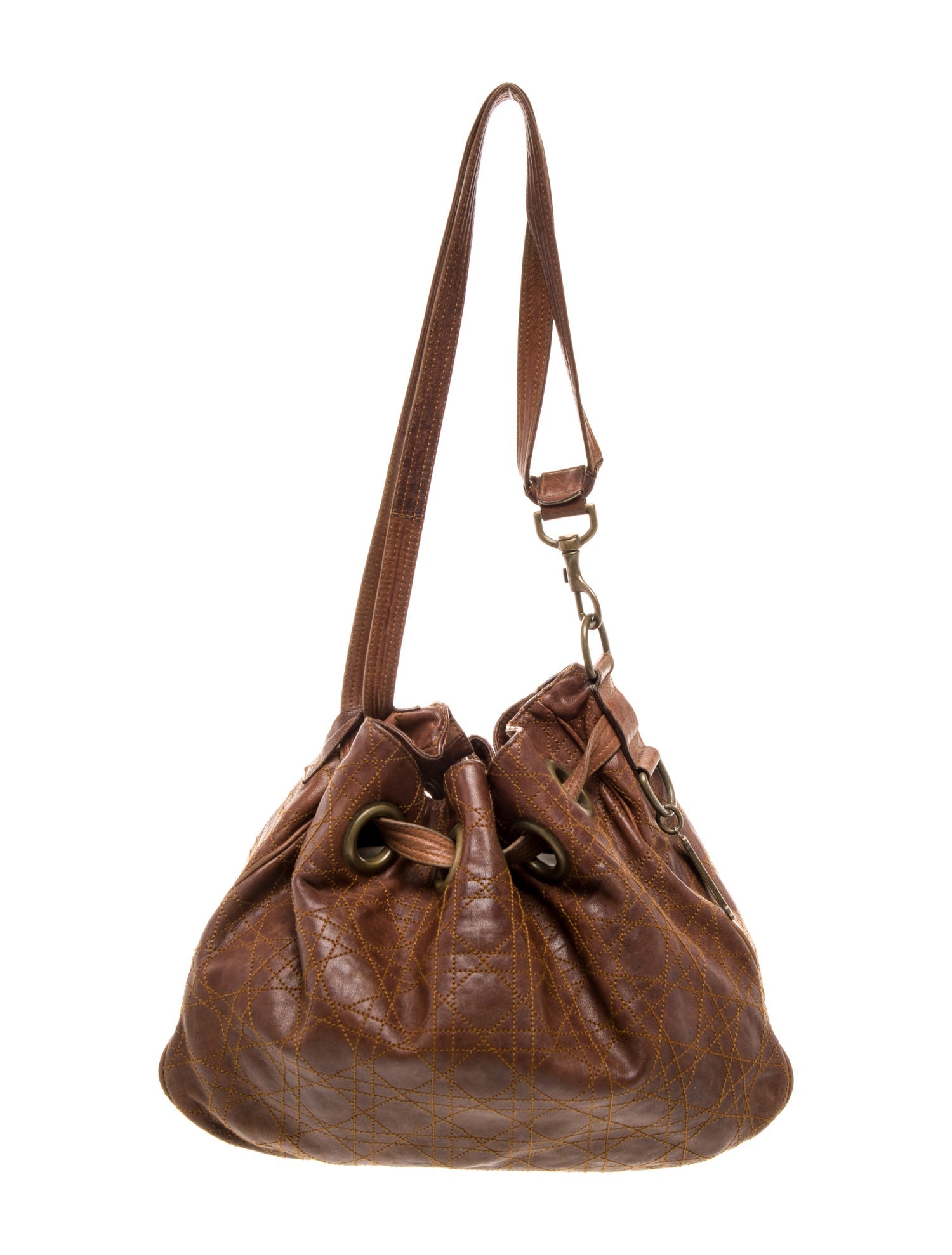Christian Dior Cannage Bucket Bag