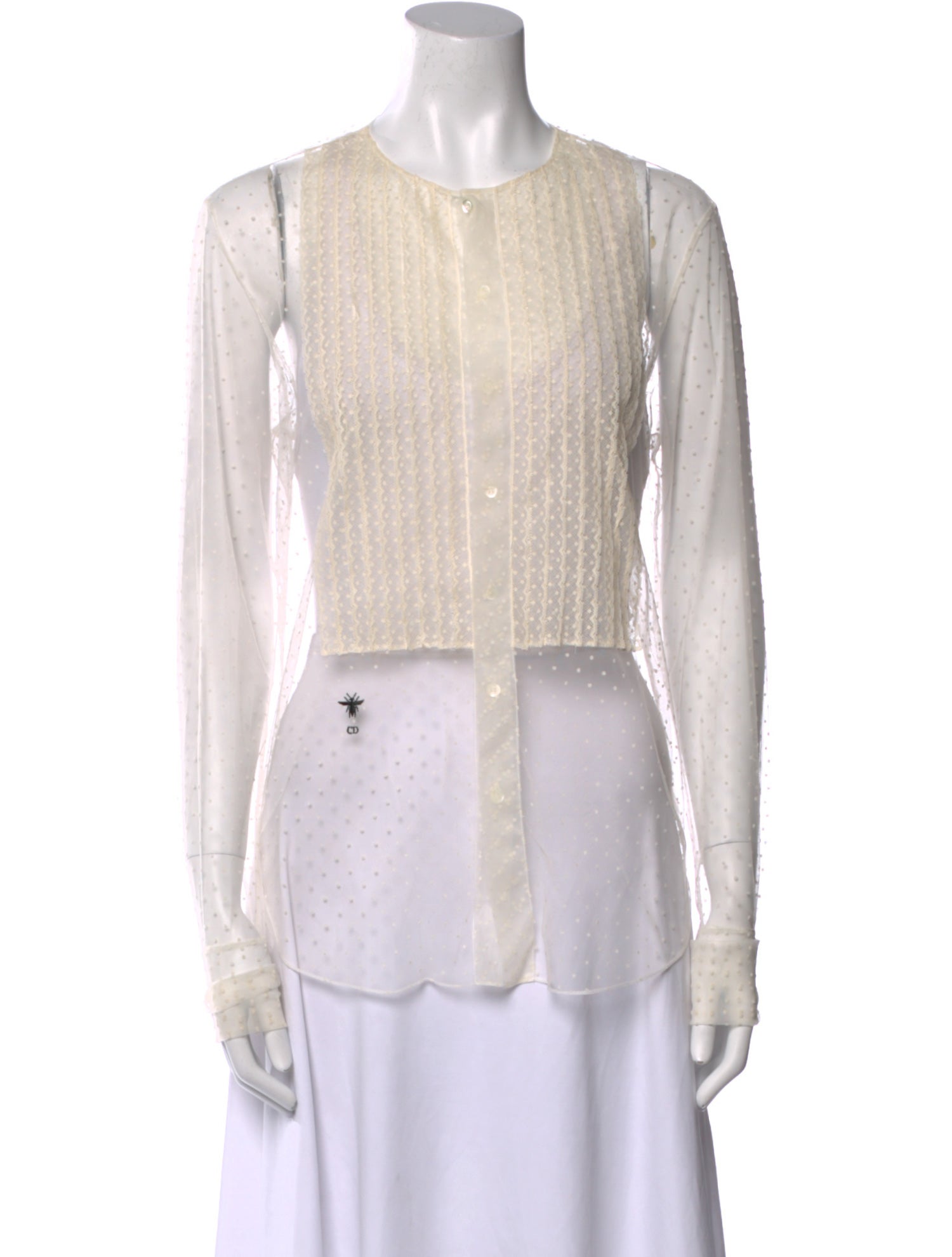 Christian Dior 2017 Lace Blouse