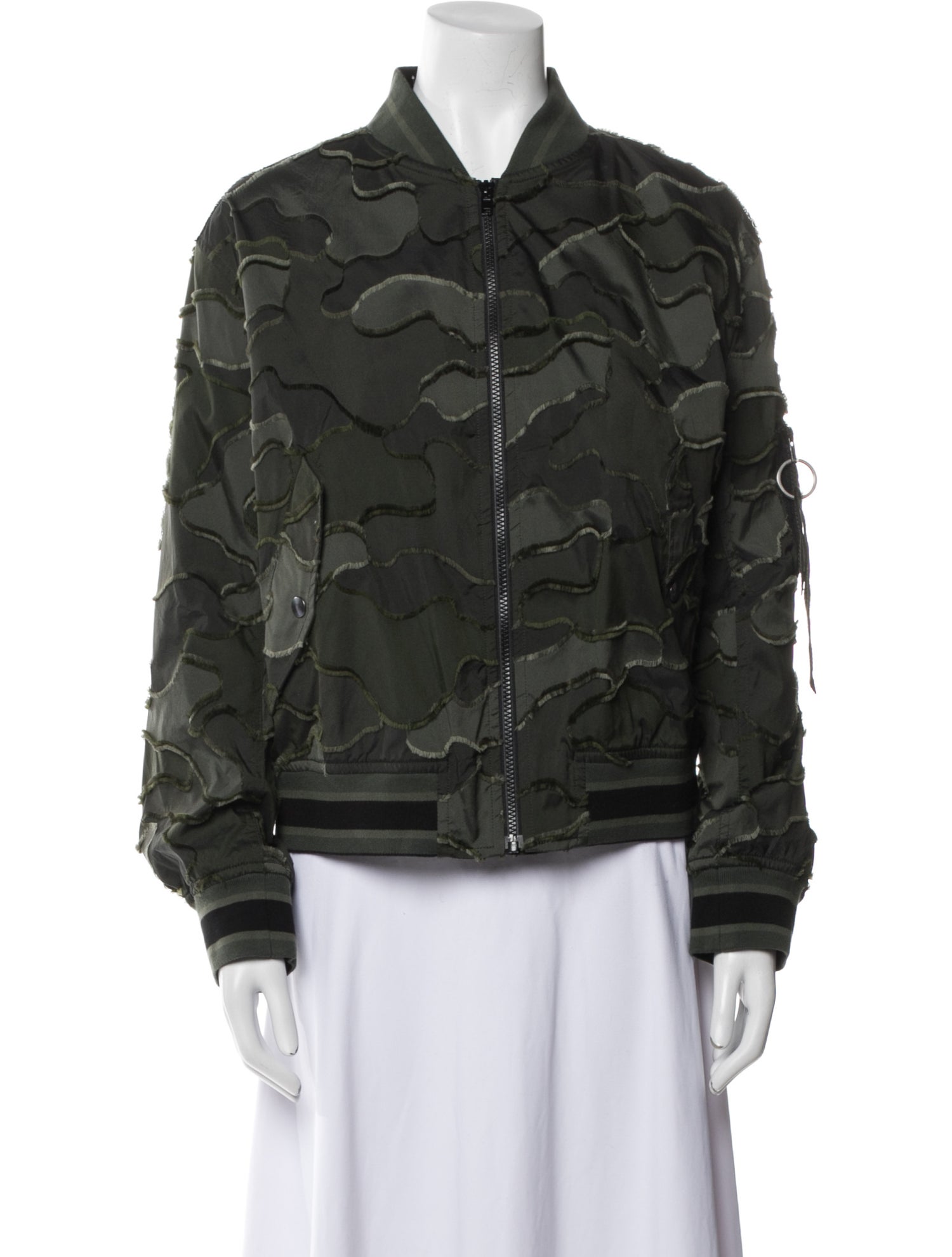 Christian Dior 2020 Floral Print Bomber Jacket